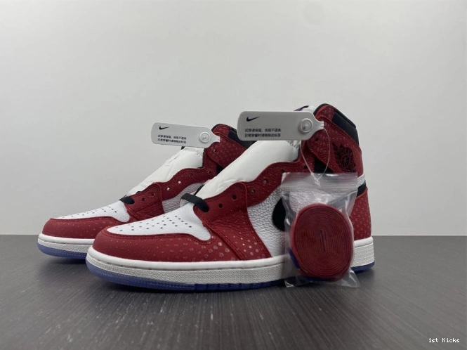 1st Kicks Air OG 555088-602 Origin Story 1 Jordan High Retro 0702